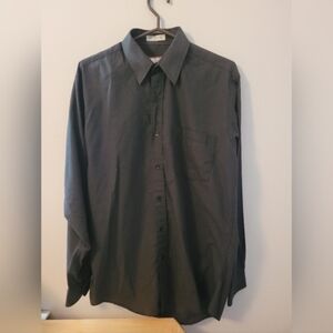 The Men's Store Charcoal Dress Shirt